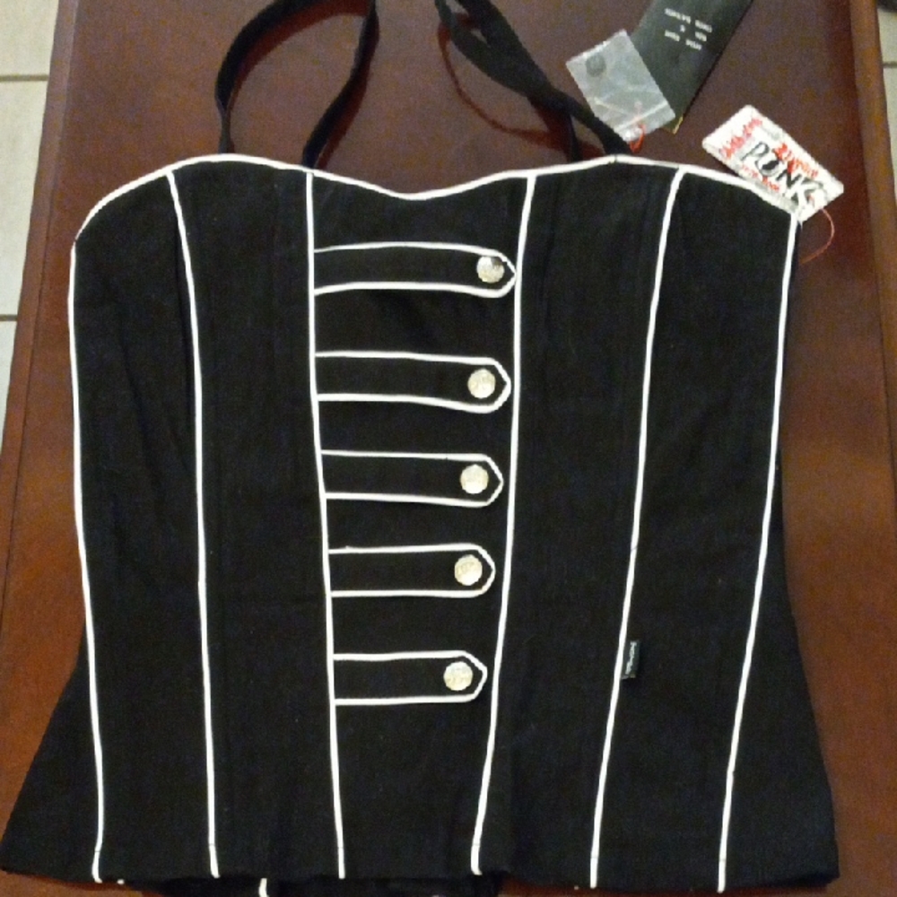 TRIPP NYC CORSET , SIZE MEDIUM, PURCHASED AT HOT TOPICS